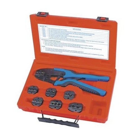 S&G Tool Aid RatchetTerminal Crimping Kit QUICK CHG SG18960